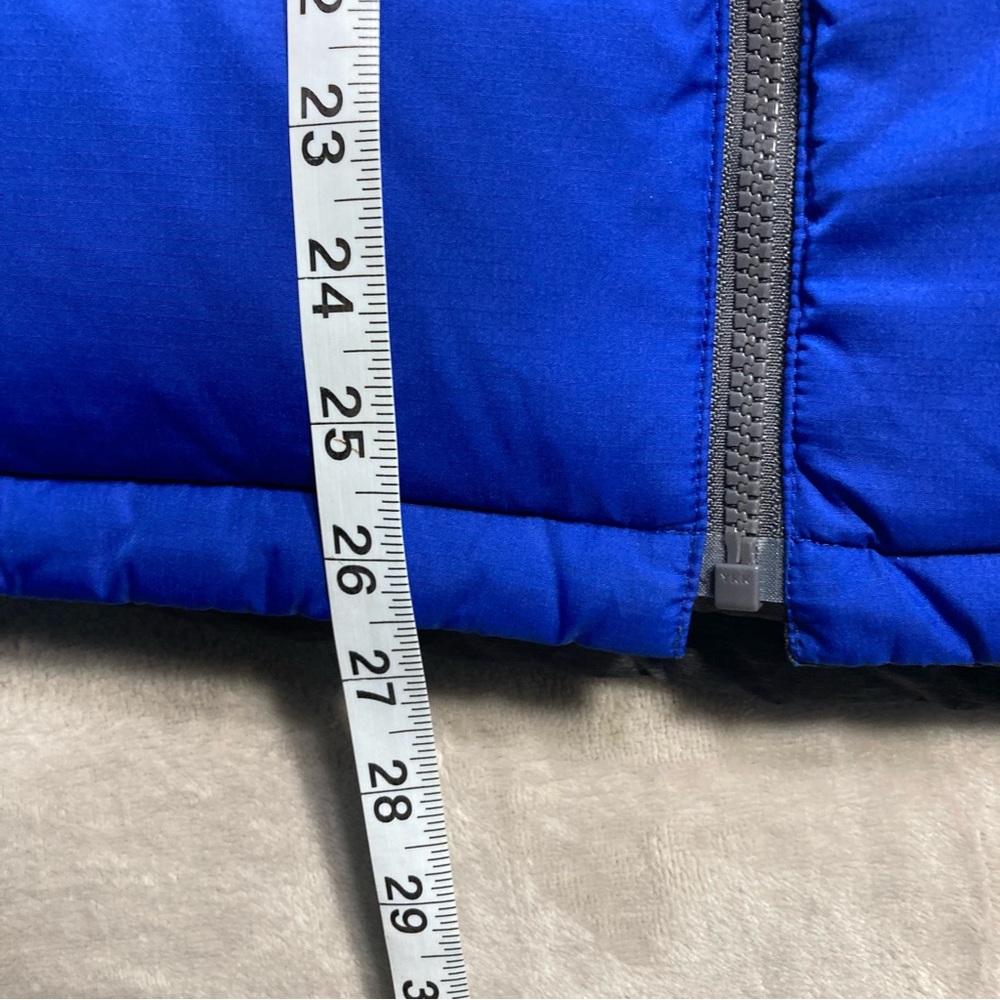 Polo Ralph Lauren Quilted Puffer Down Reversible Full Zip Vest Boys XL Grey/Blue - Picture 10 of 13